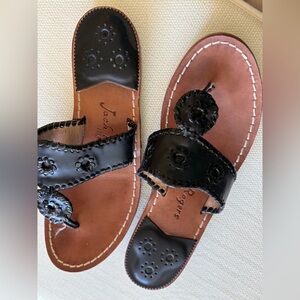 Jack Rogers Cream Leather Interior